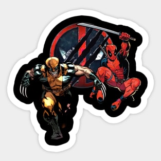 Tag team Sticker